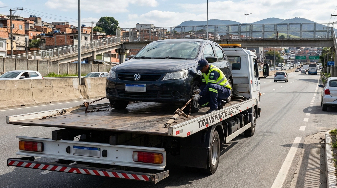 Logística para Veículos Parados em Belo Horizonte‑MG
